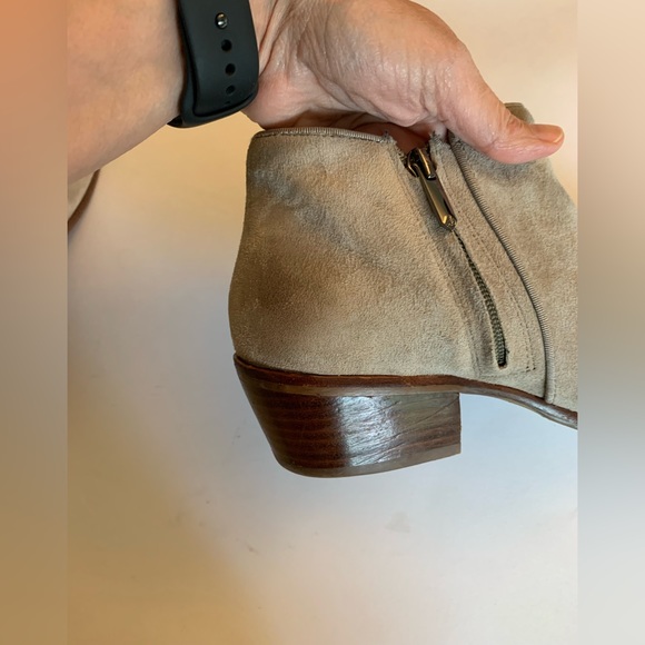Sam Edelman Suede Booties - Petty putty - Picture 10 of 11